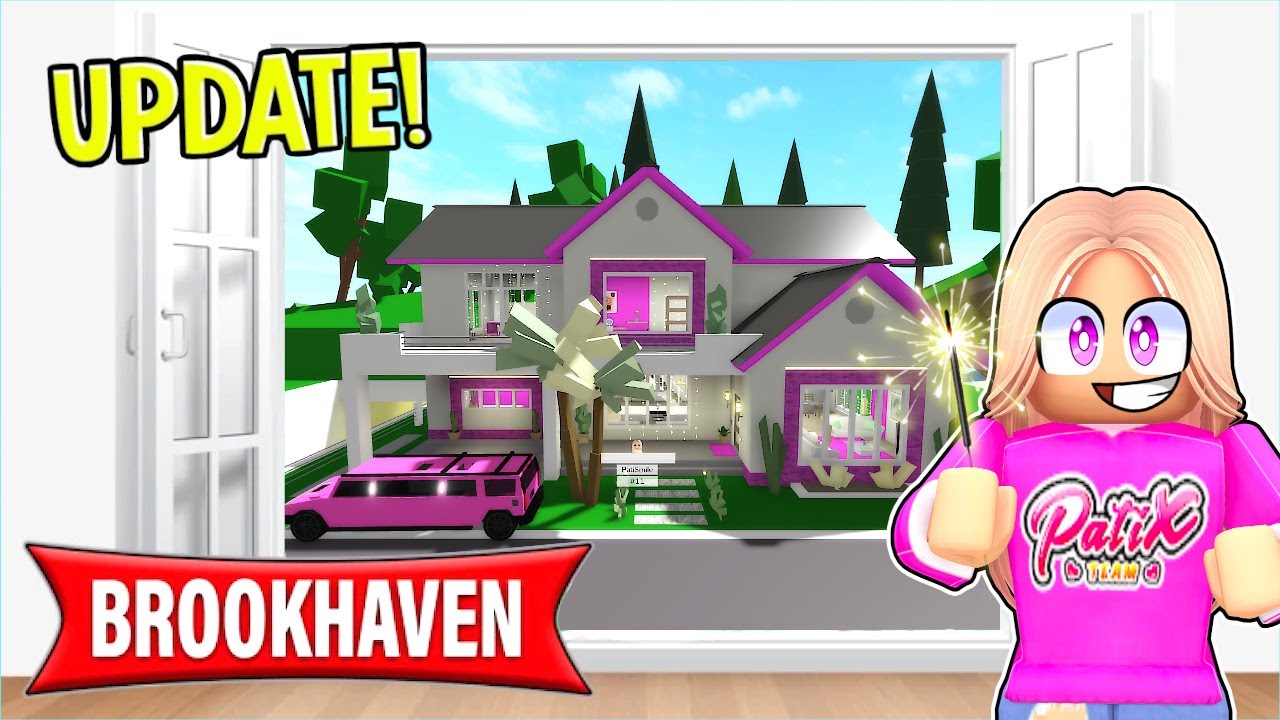 NAJNOWSZY UPDATE BROOKHAVEN! LETNI DOM i ZIMNE OGNIE ✨😍