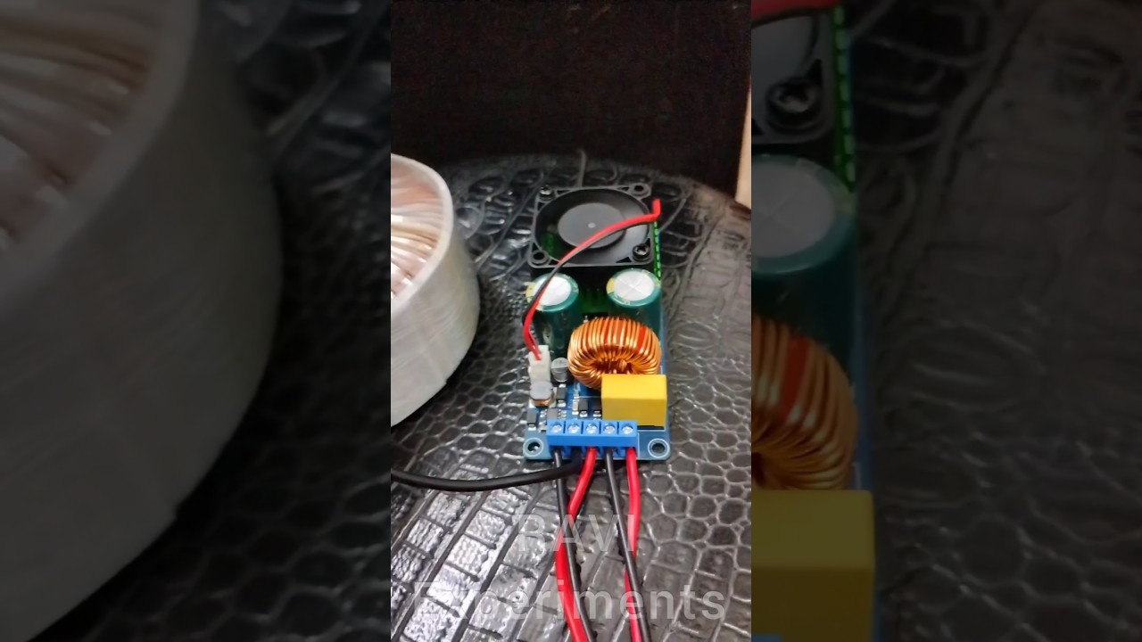 500watts mono audio board testing CA2092 