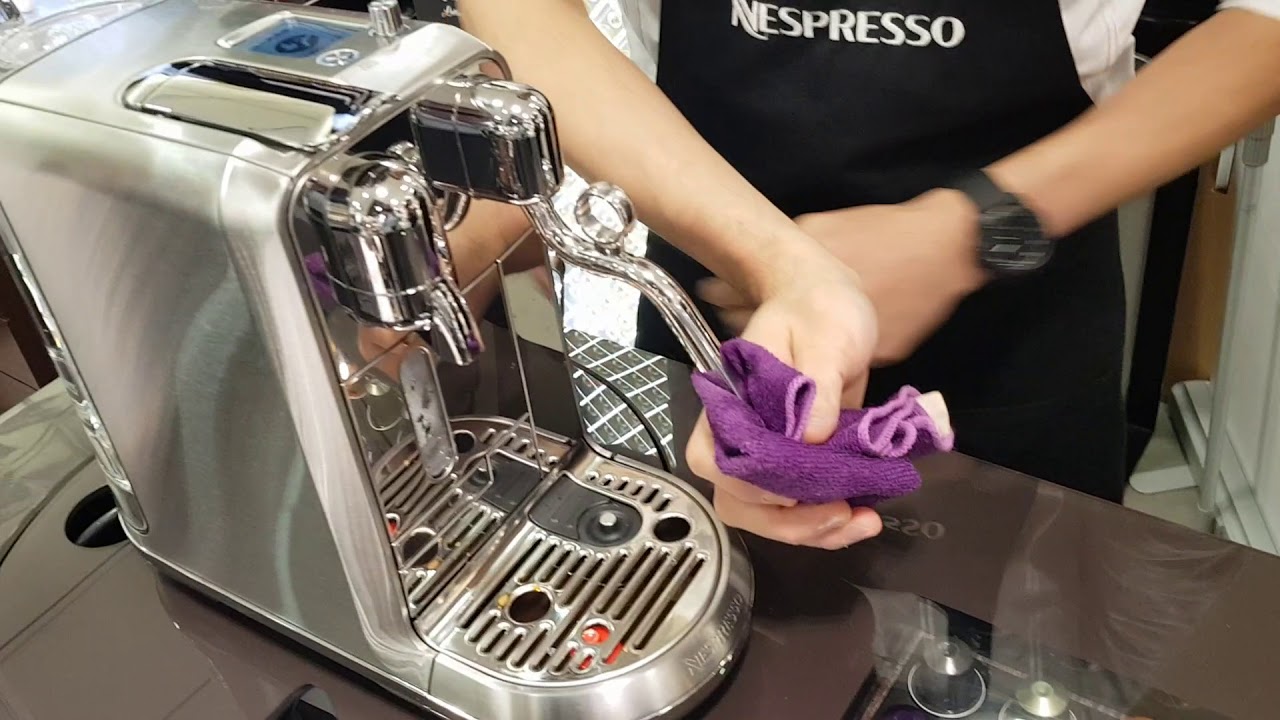 Nespresso Creatista Plus頂級咖啡機--完整製作咖啡流程1