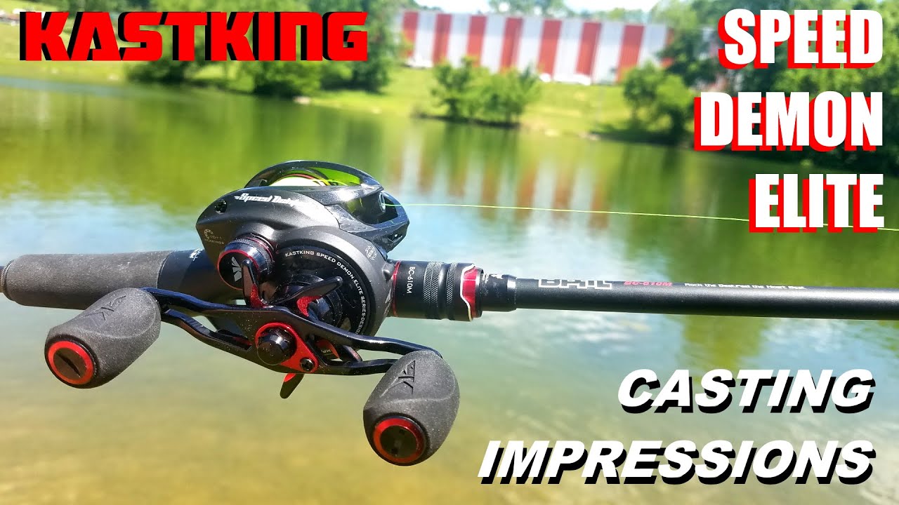 KASTKING Speed Demon Elite 10.5:1 ratio... on the water CASTING Impressions