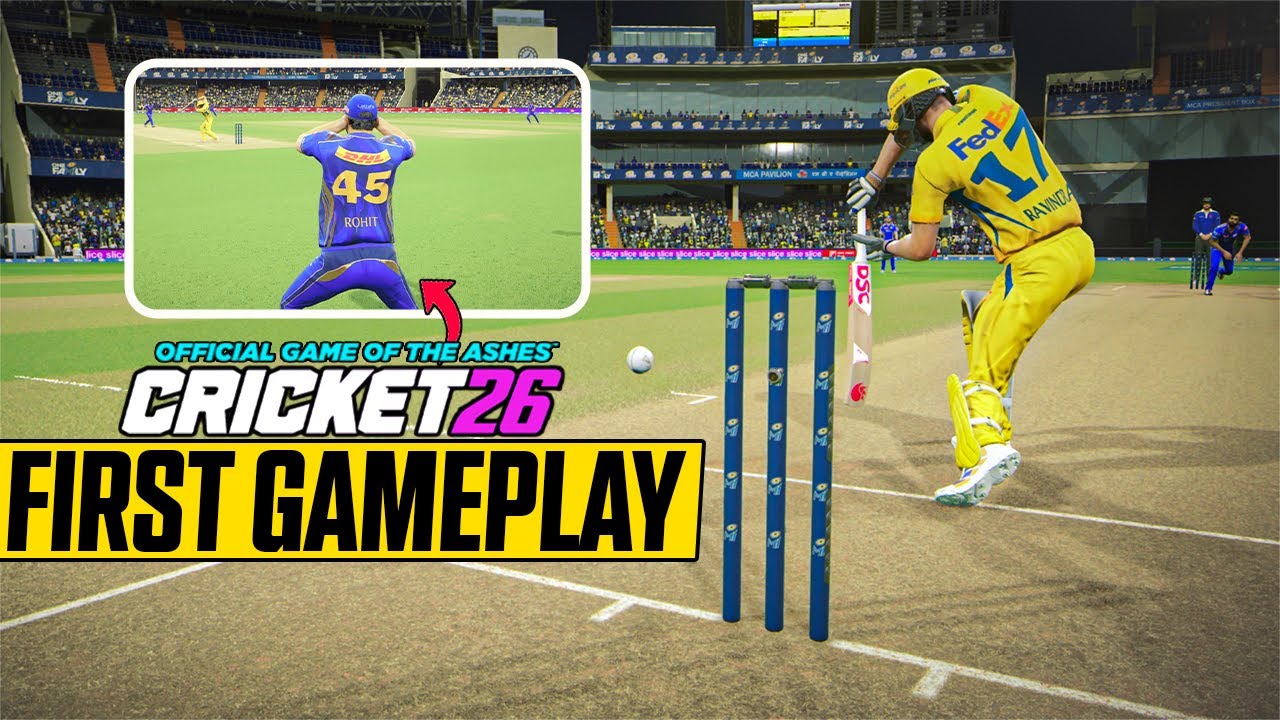 Cricket 26 First Gameplay & Impressions in PS5 😍🔥| MI vs CSK in Cricket 26