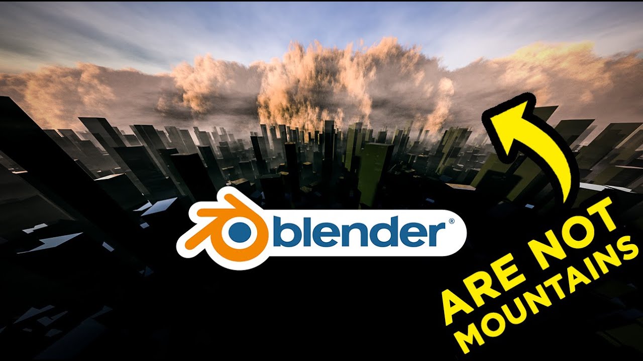 Как создать огромную процедурную песчаную бурю в Blender