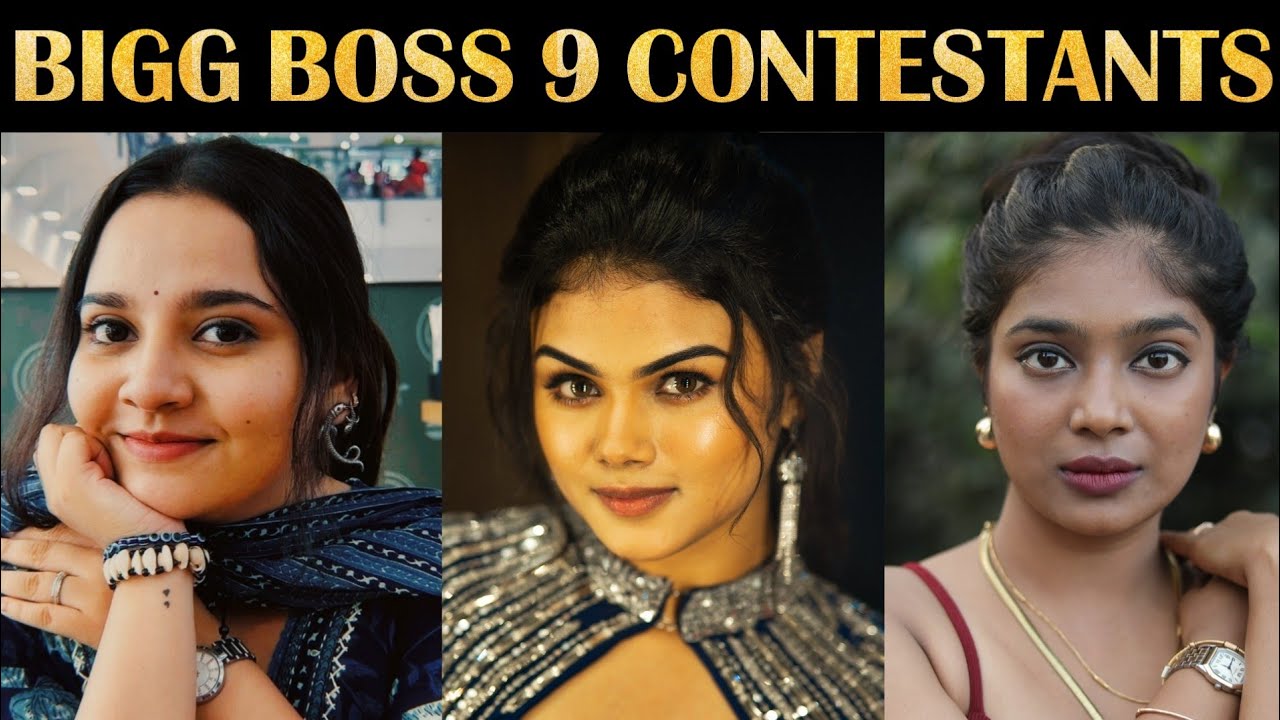 BIGG BOSS 9 - CONTESTANTS LIST TAMIL (EXPECTED) | Rakesh & Jeni