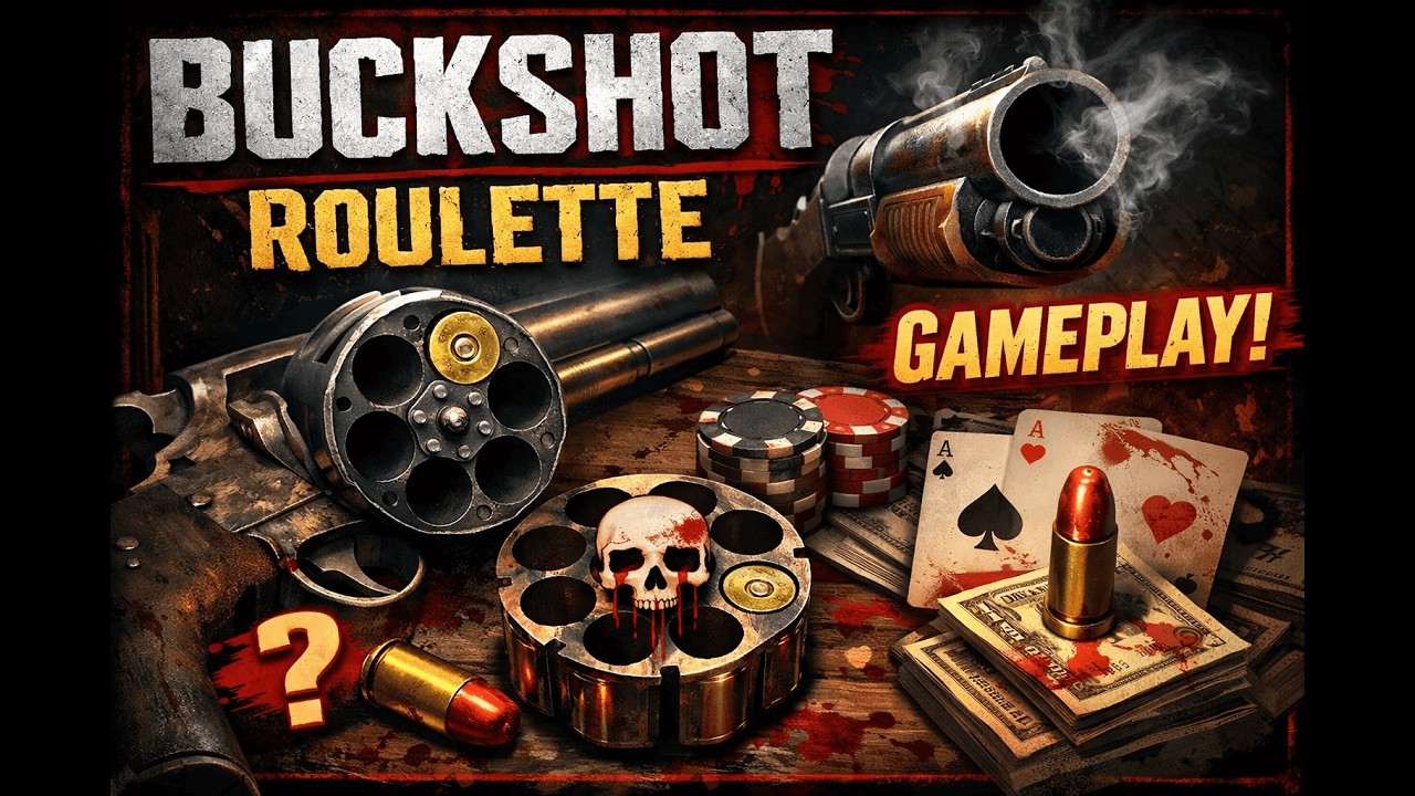 UN DISPARO LO CAMBIA TODO | Buckshot Roulette | LaMajoP