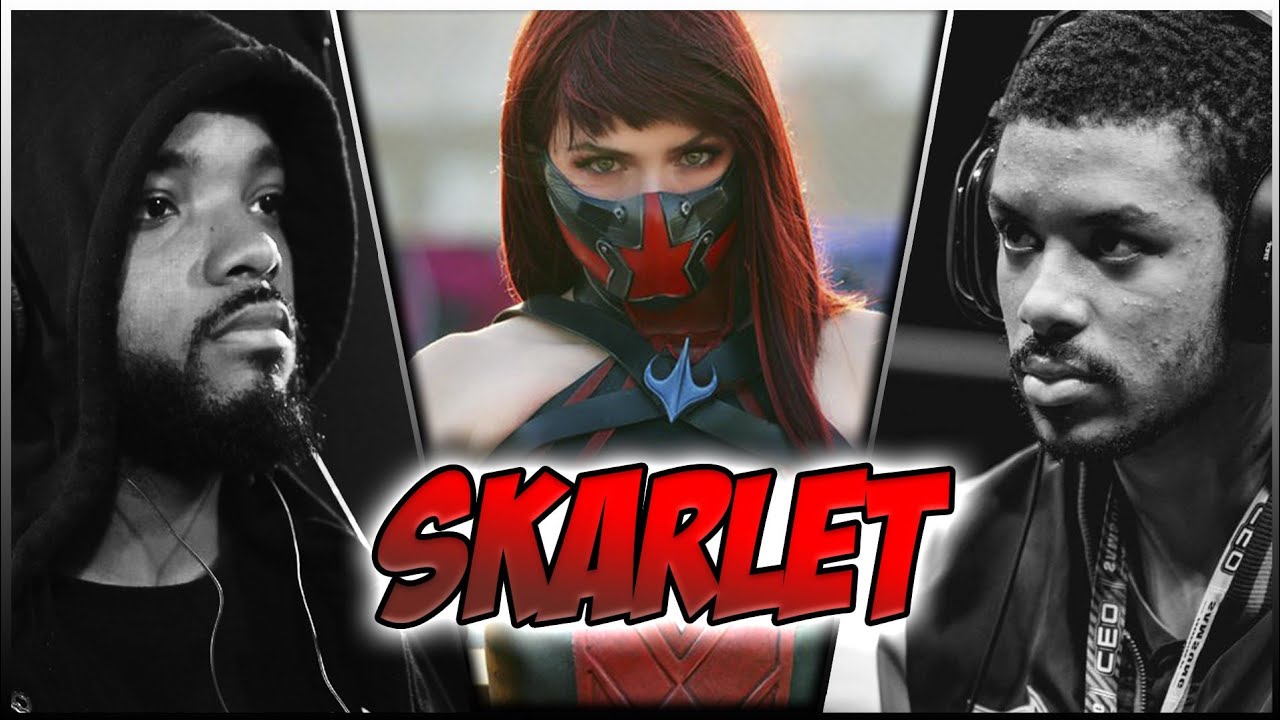 SCAR e SONIC FOX usando SKARLET! (MK9 e MK11) - Comparando Gerações