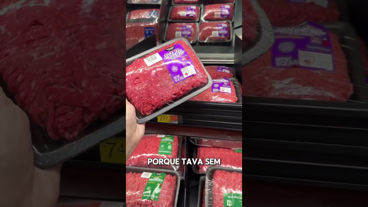 Compras no supermercado dos EUA (Orlando)