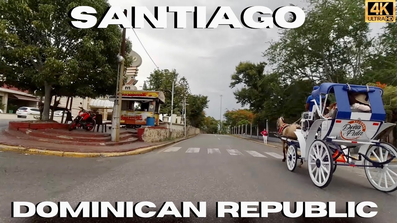 Driving Santiago Dominican Republic 4K 🇩🇴