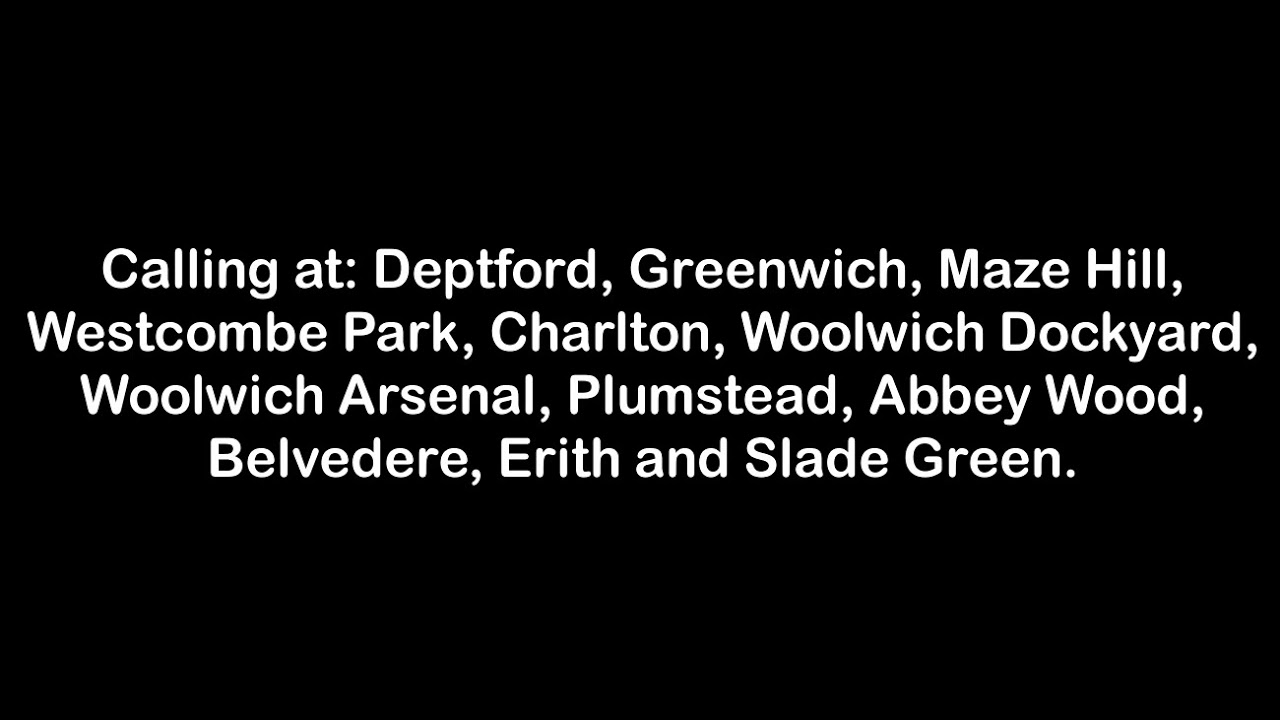 London Bridge Announcements 31/07/2019