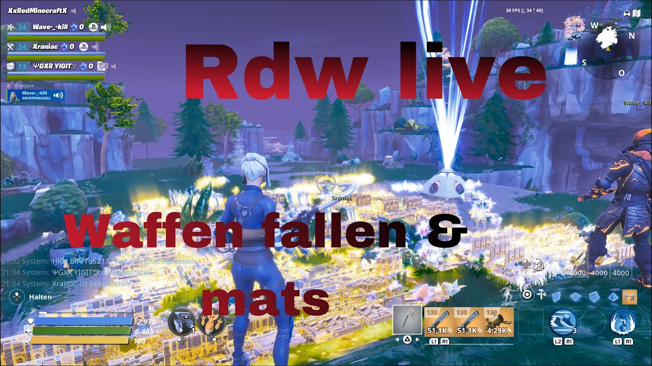 Rdw live Inventar füllen WIR HABEN ALLES!