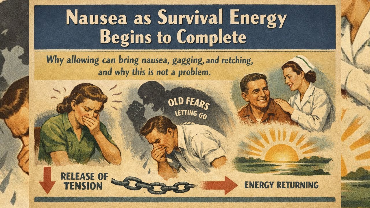Why Nausea, Gagging And Retching Can Appear As We Start To Allow