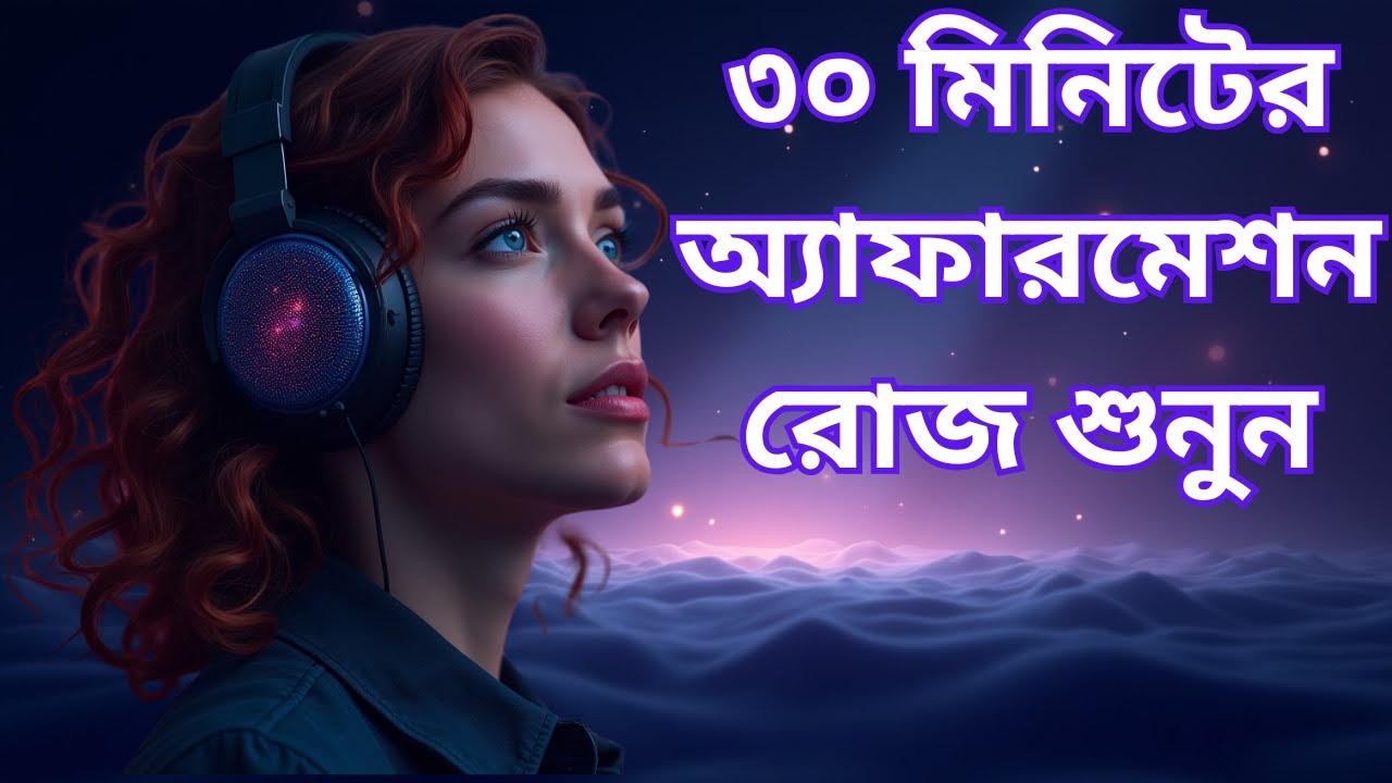 30 Minute Affirmations For A Positive Mindset Bangla| 30 Minute Positive Affirmations Meditation|