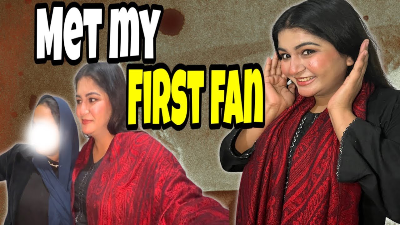 Meri phali cute fan muj se milny aii 😎✌️| Enjoy vlog with Hira💕✌️