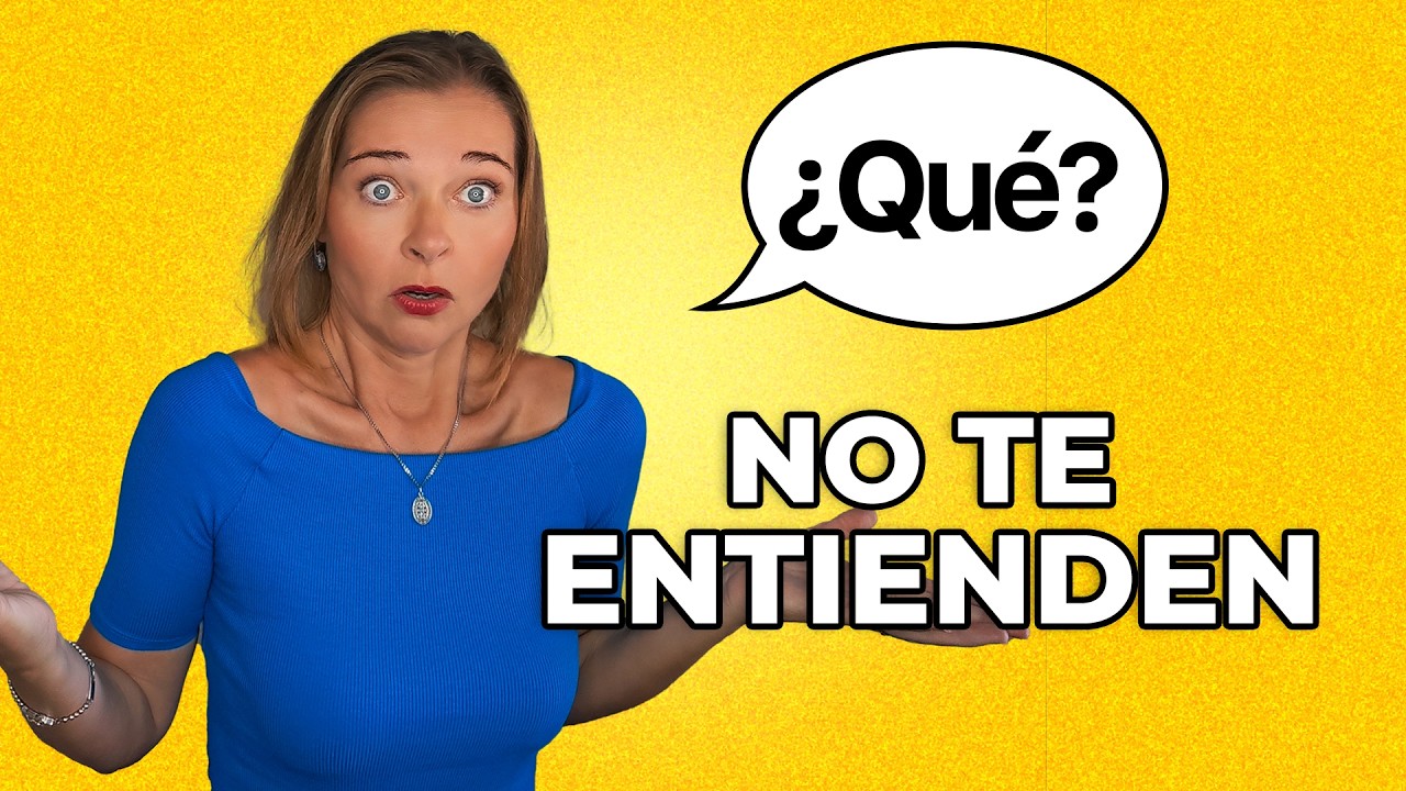 Si no te entienden al hablar español, esto es lo que falla