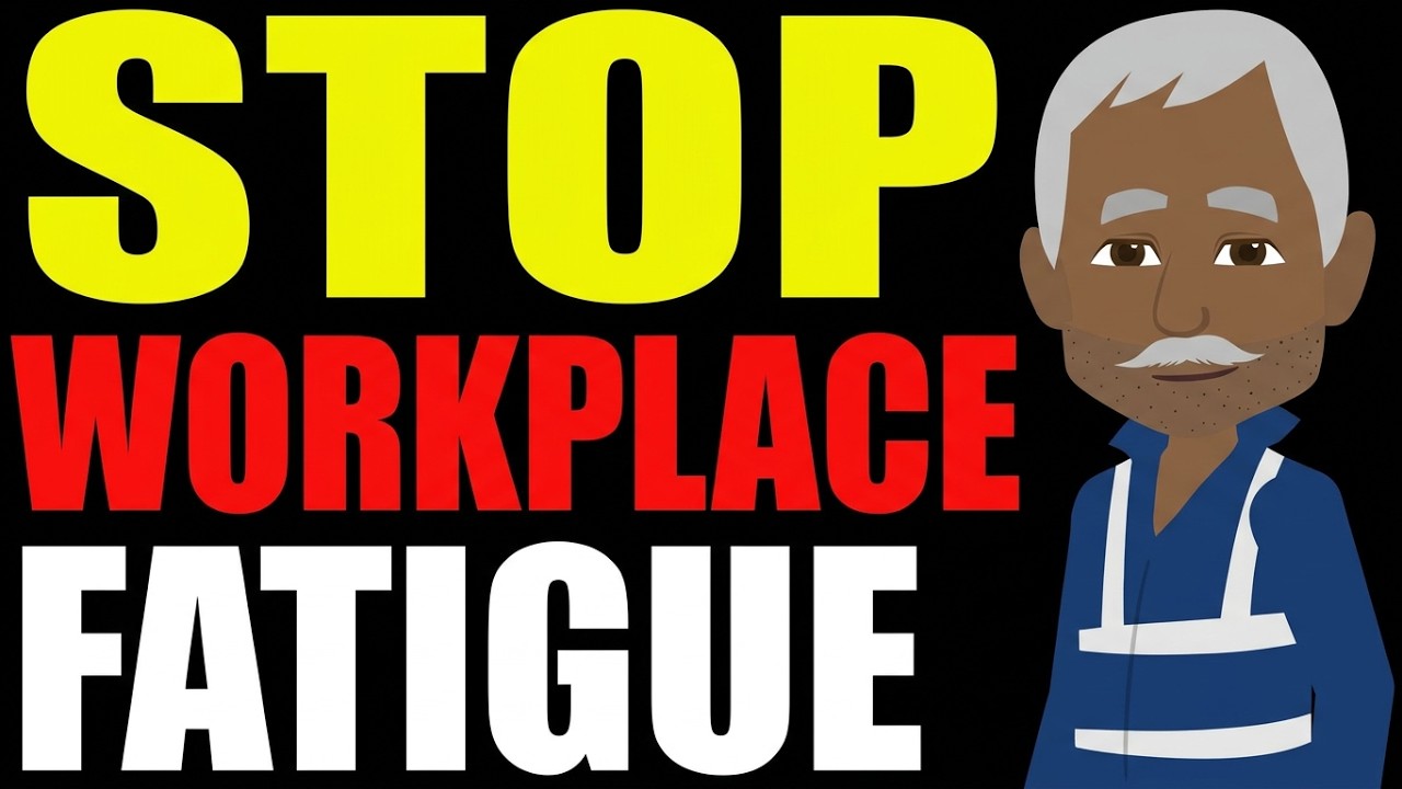 The Science of Fatigue: How to Stay Safe at Work #workstress #tireness