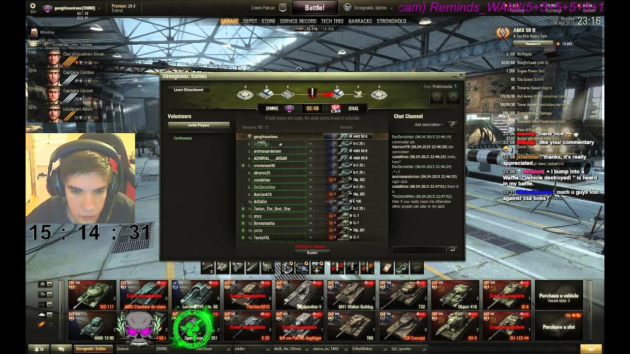 WOT SH WAR OMNI v CSA!