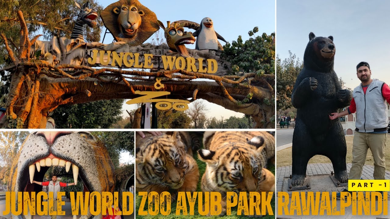 Jungle Kingdom Visit | Jungle World & Zoo Ayub Park Rawalpindi | Agent Abbas Vlogs | Part 1