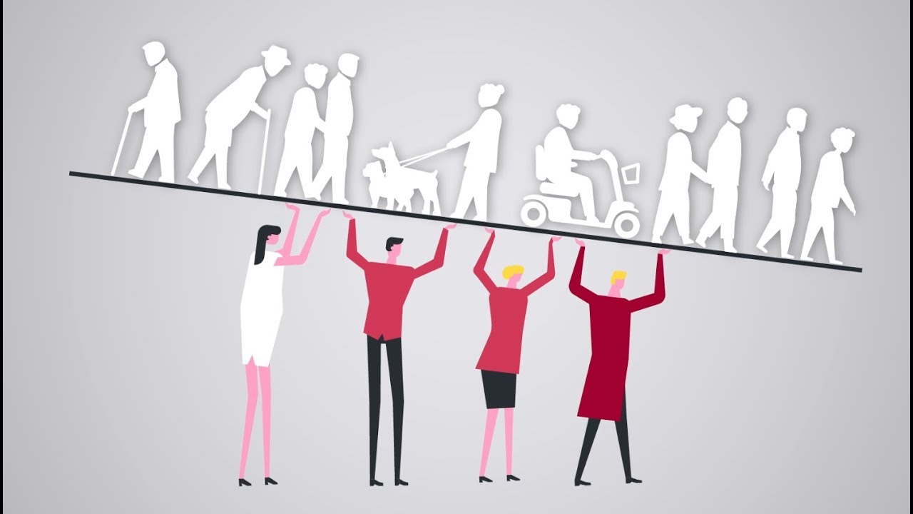 Le vieillissement de la population expliqué en 2 minutes