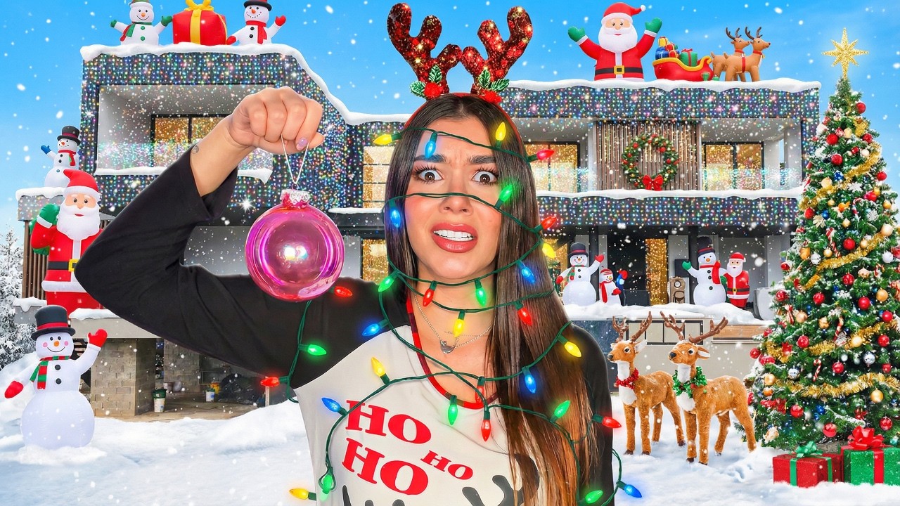 LLEGÓ LA NAVIDAD A LA LULU HOUSE!! 😱 *TRANSFORMACIÓN NAVIDEÑA ÉPICA* 🎄 - Lulu99