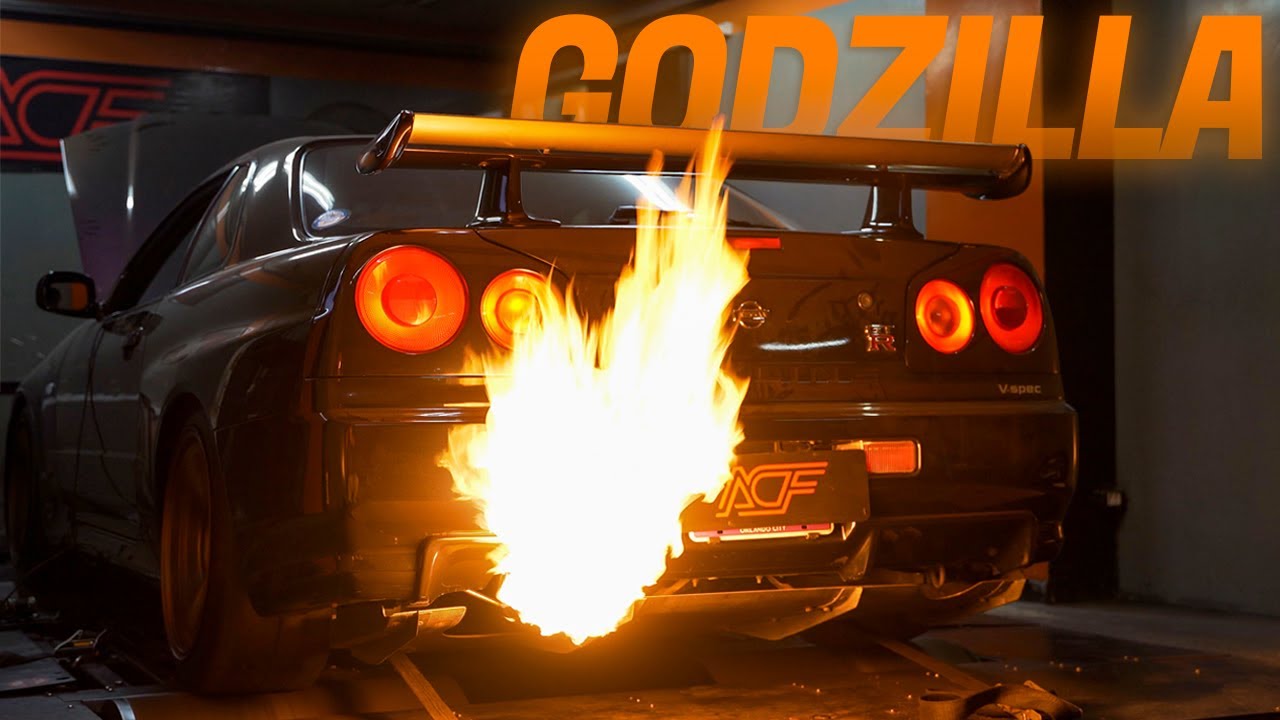 NISSAN GTR R34 FINALMENTE NO DINAMÔMETRO!