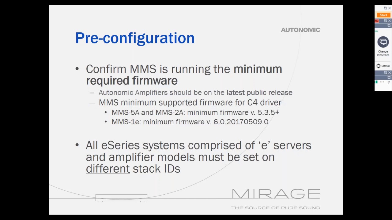 Webinar: Integrate Autonomic with Control4