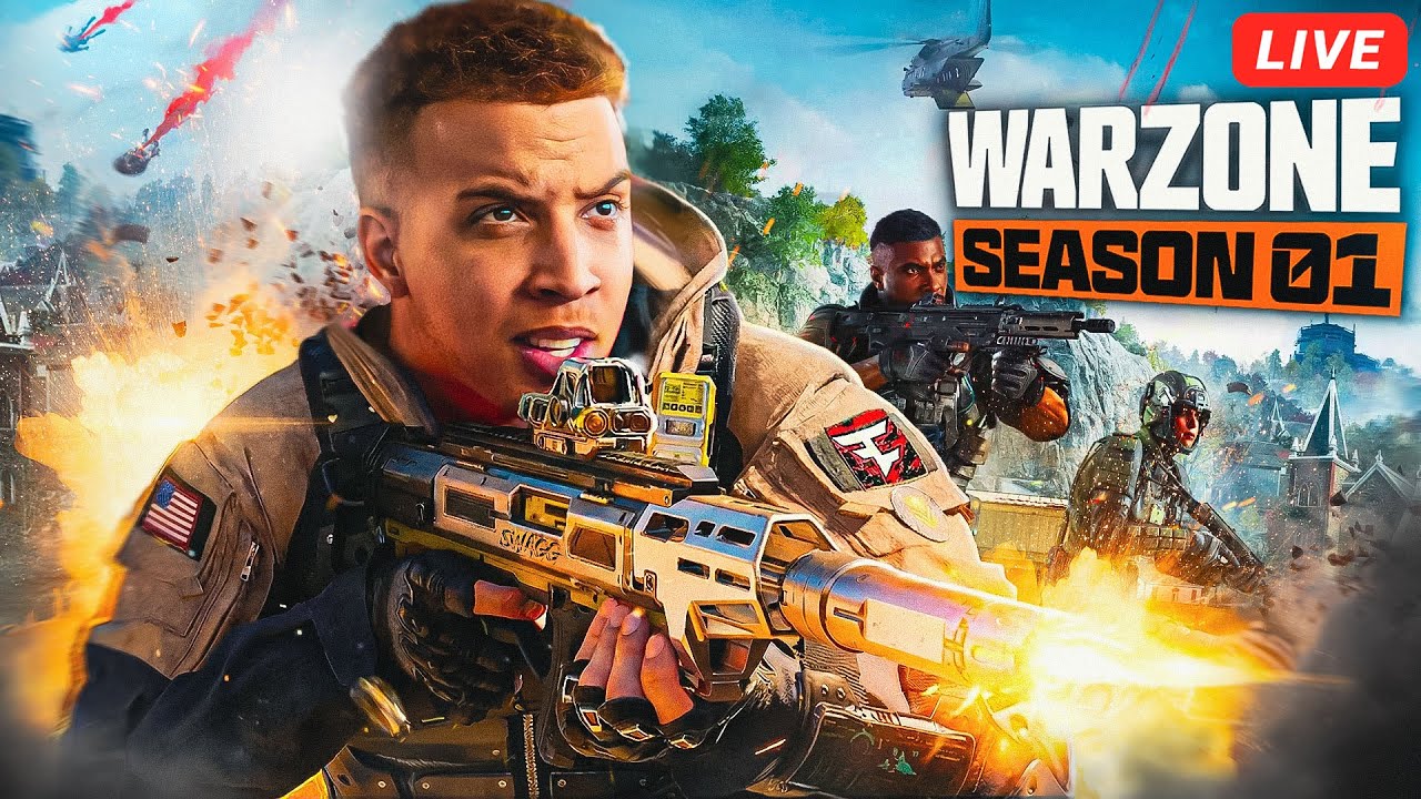 🔴 LIVE - 🏆 BLACK OPS 7 WARZONE UPDATE 🏆BO7 SEASON 1 + NEW MAP |  FaZe Swagg