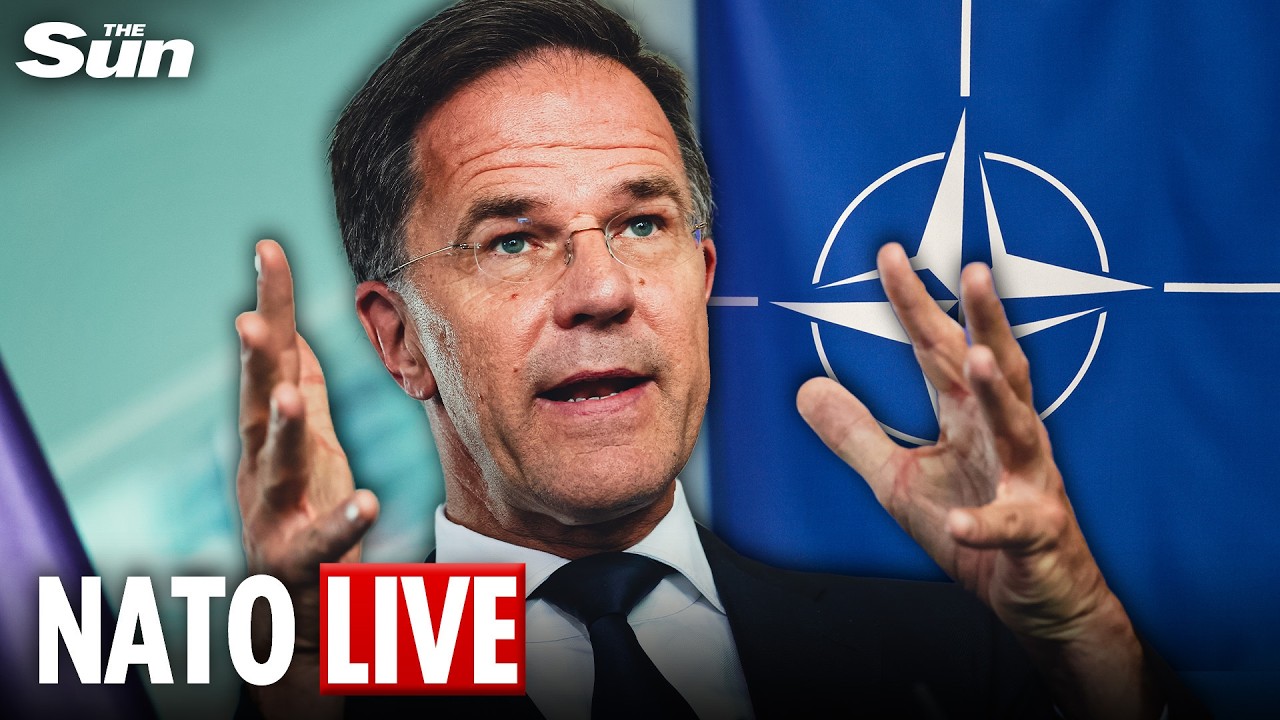 LIVE: NATO secretary general Mark Rutte speaks to press in Brussels