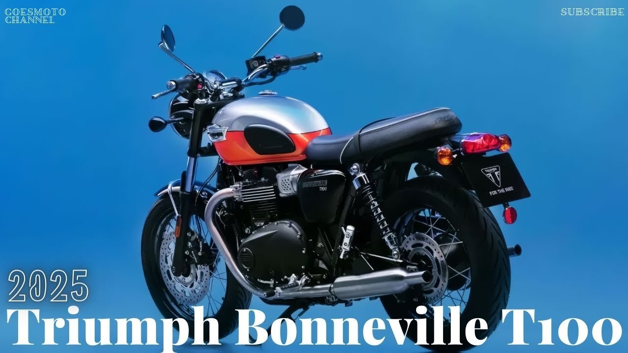 Triumph Bonneville T100 2025: классический стиль и современные характеристики