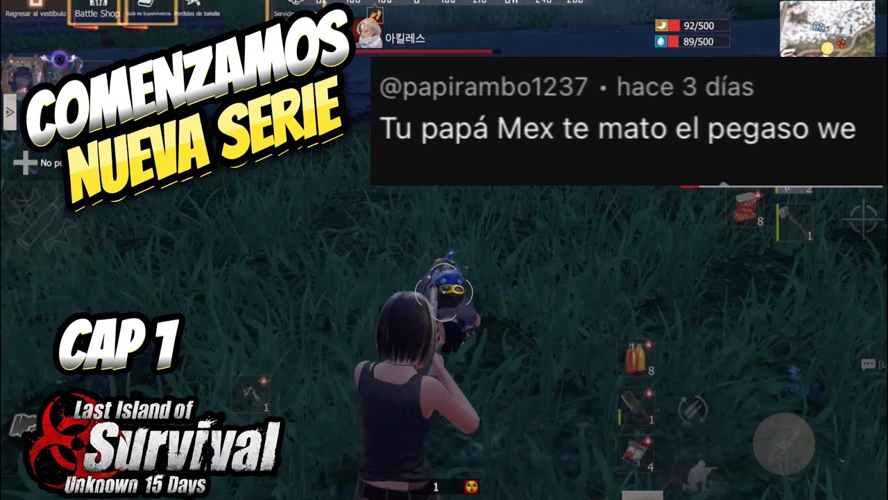 CAP 1- NUEVA SERIE BLOODY USA / LAST ISLAND OF SURVIVAL