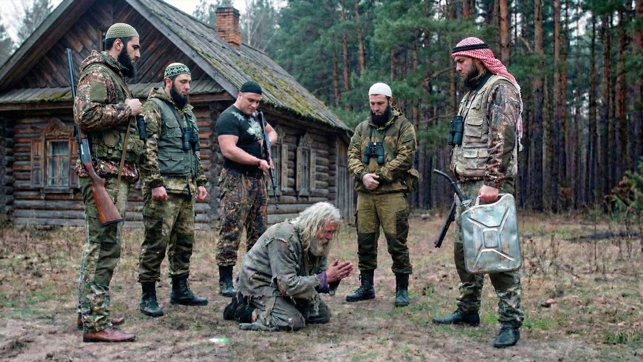 Die Jäger Dachten, der Alte Sei Wehrlos — Sie Wussten Nicht, WER in Seinem Wald Lebt