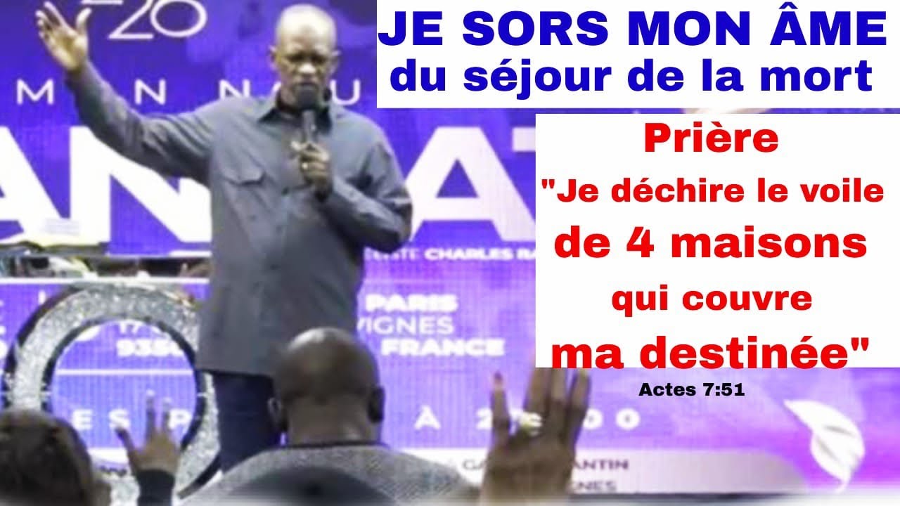 BOSTRA 🔥🔥🔥JE SORS MON ÂME DU SÉJOUR DE LA MORT. Enseig. Et Prière avec l’Ev. Ch. BAMEKO.