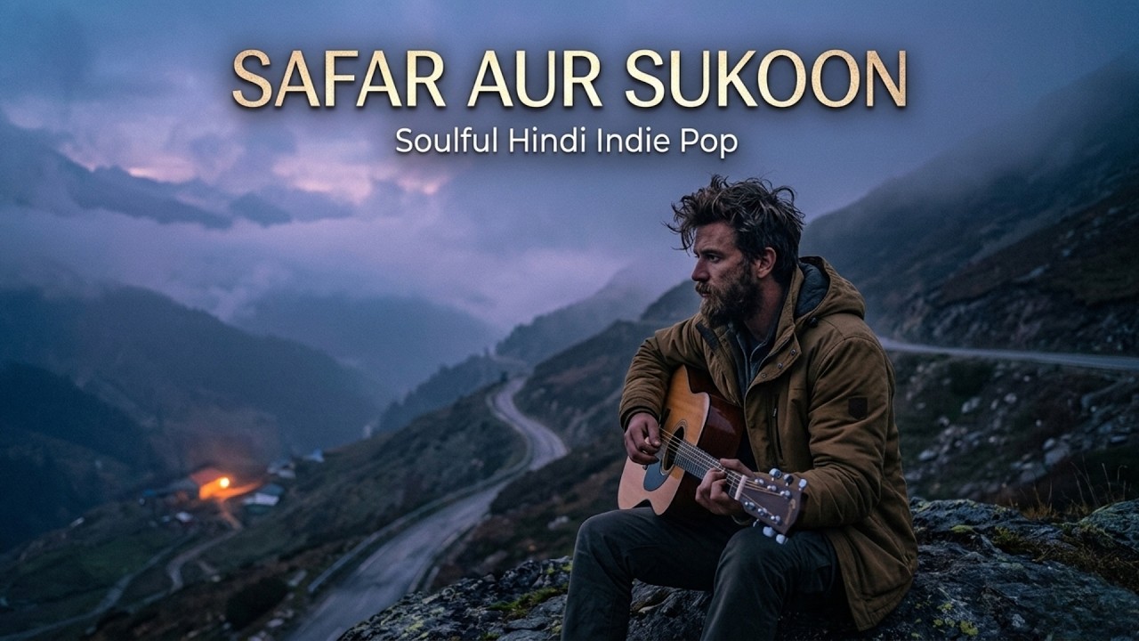 Safar Aur Sukoon 🎵 Soulful Hindi Indie Pop 2026 🇮🇳 🎶 Latest New Hindi Song 🎼New Hindi Pop Music ▶︎