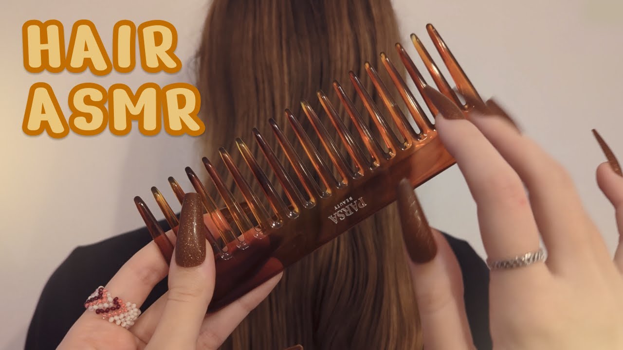 Tingly Hair Brushing ASMR💆‍♀️