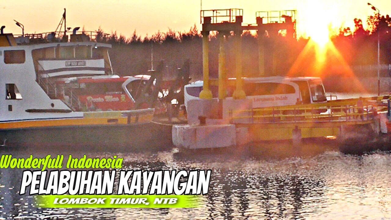 Hunting Bus Di PELABUHAN KAYANGAN Lombok Timur NTB Jam 4 Subuh