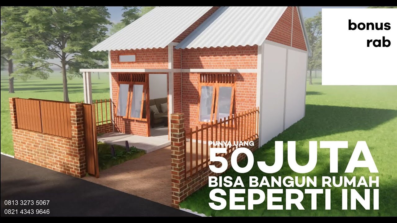 BANGUN RUMAH BUDGET 50 JUTA, BISA