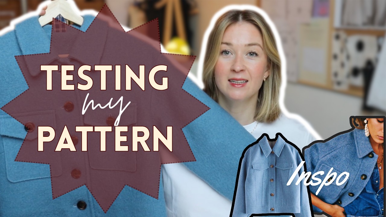 Trying to sew pattern I drafted in Illustrator @LUcyaSews