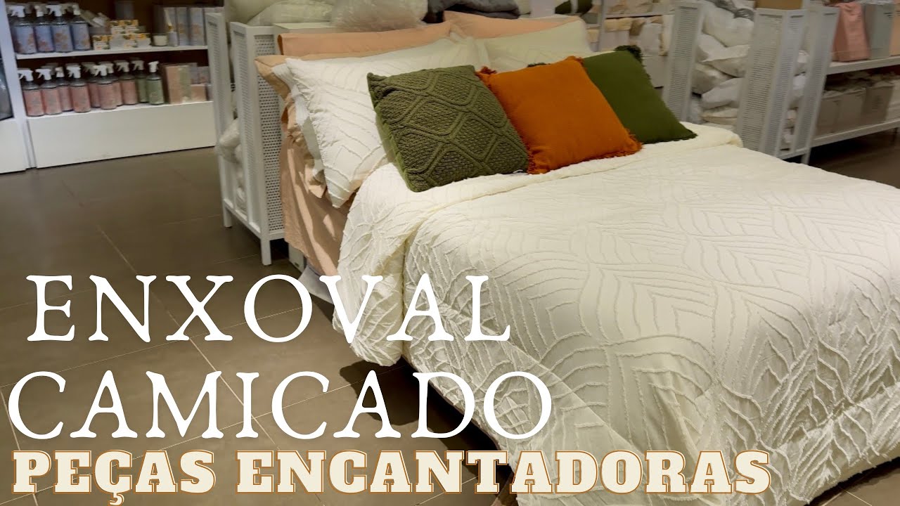 ENXOVAL NA CAMICADO - ROUPA DE CAMA NA CAMICADO DE CAMPINAS SHOPPING IGUATEMI.