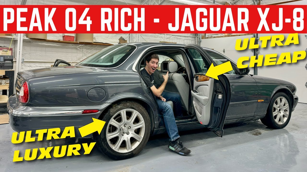 Я купил ДЕШЕВЫЙ УЛЬТРА РОСКОШНЫЙ автомобиль 2004 года *Jaguar XJ8 Vanden Plas*