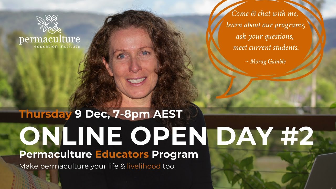 How to become a permaculture teacher? Intro to the Permaculture Educators Program with Morag Gamble