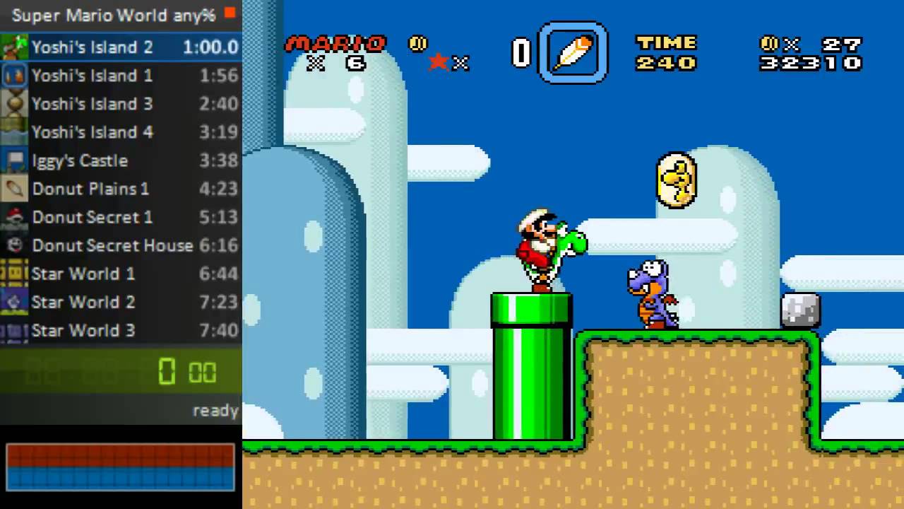 Super Mario World - Bouncing Off Orb Chuck