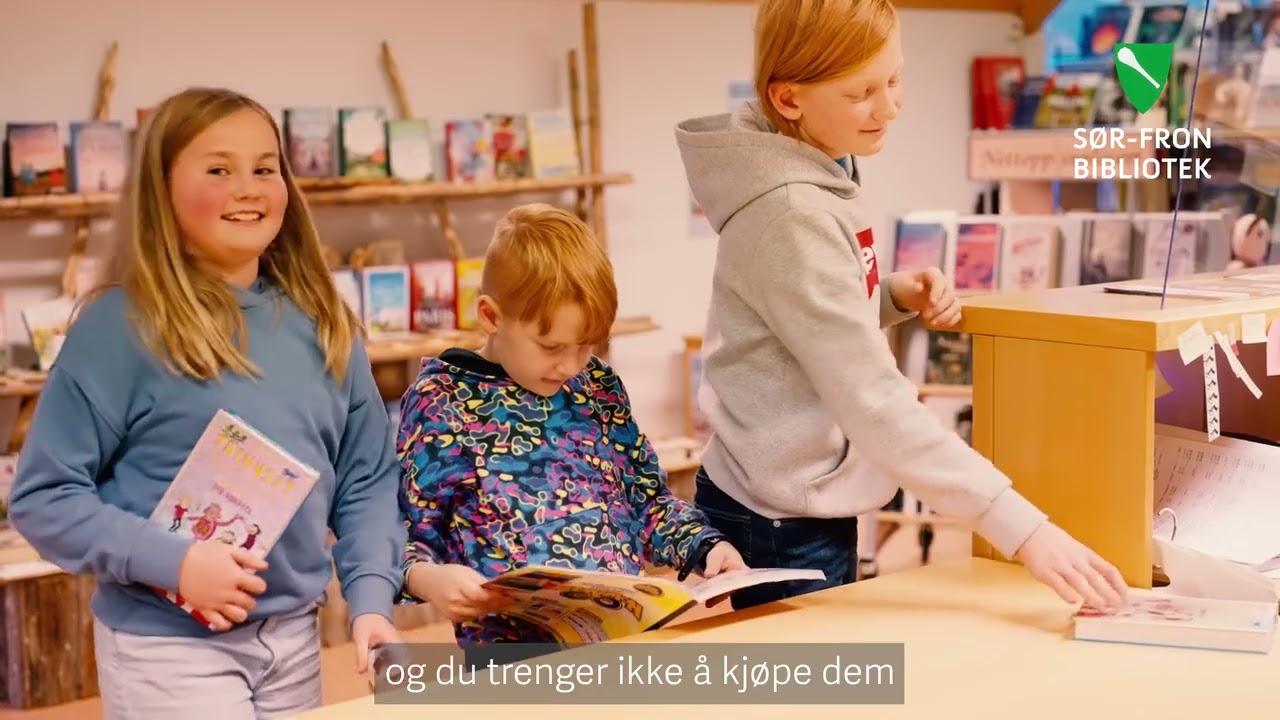 Sør Fron bibliotek informasjonsfilm