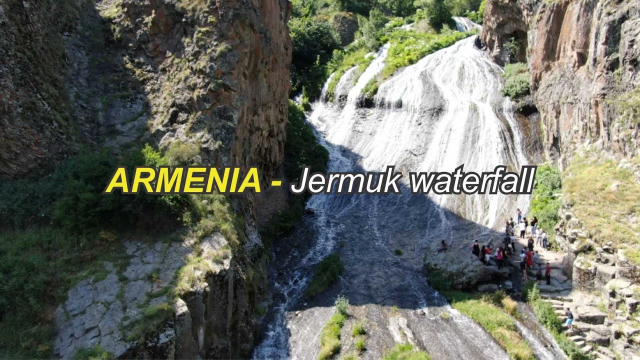 Armenia - Jermuk waterfall