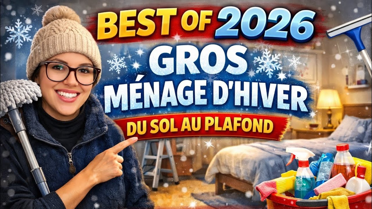 Gros ménage d’hiver ❄️ Chambres du sol au plafond | BEST OF 2026