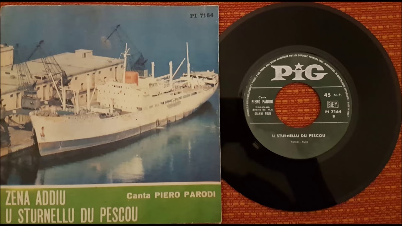 Piero Parodi   u strurnellu du pescou   1965