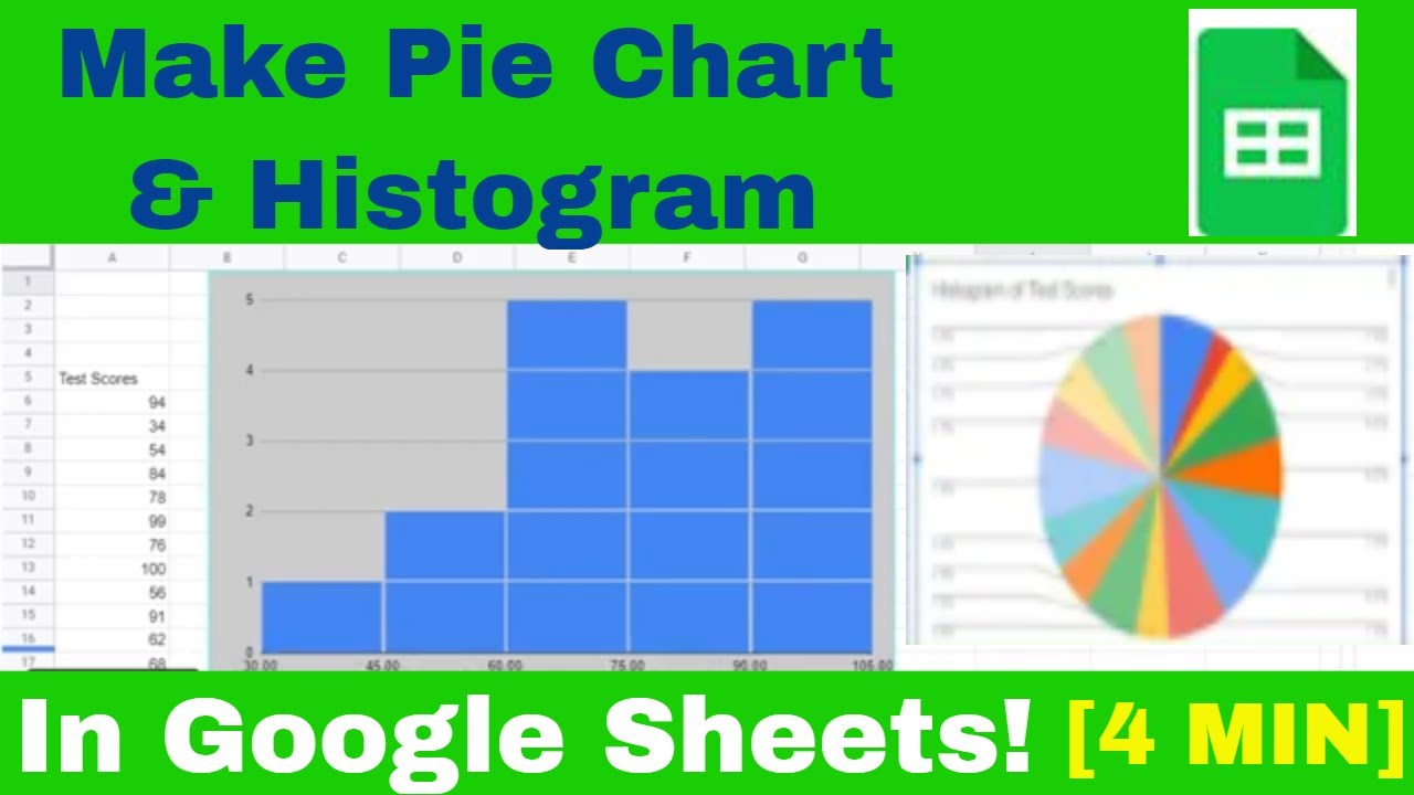 Make Pie Chart and Histogram in Google Spreadsheets