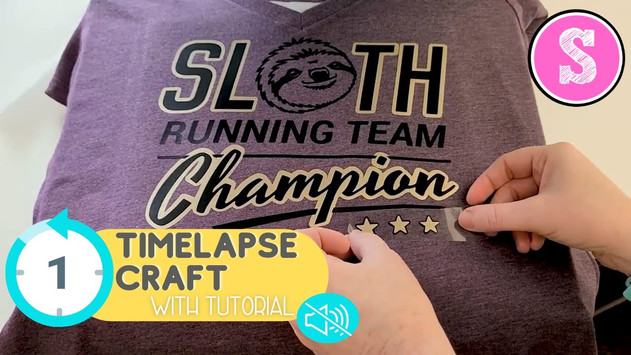 🔥 How to Layer Heat Transfer Vinyl on a Shirt (Timelapse with Tutorial)