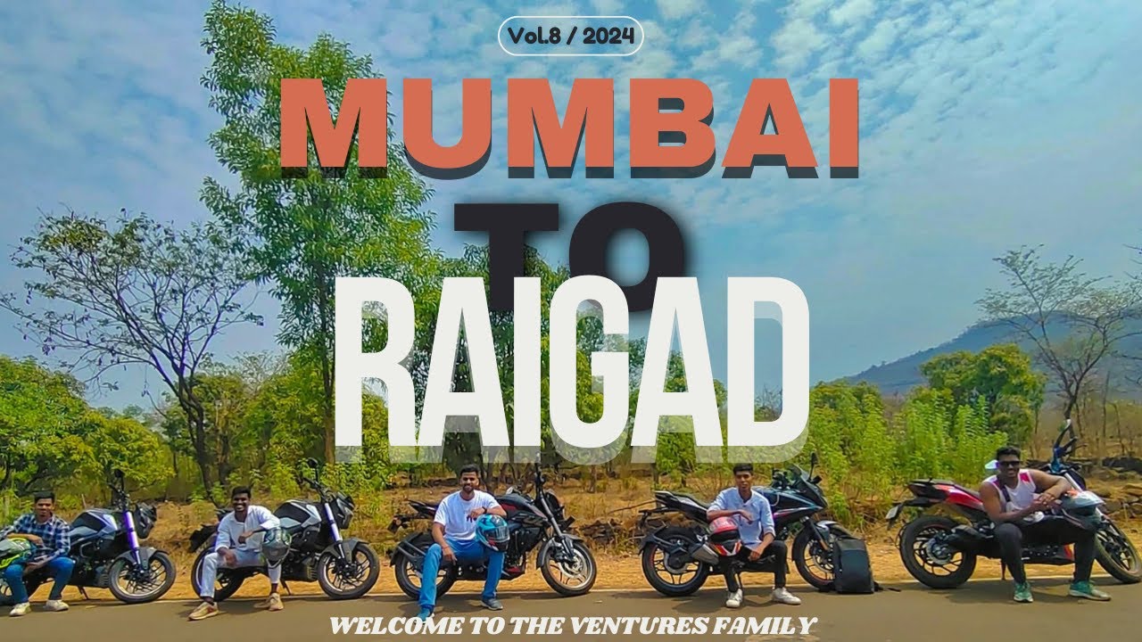VlogNo 8 :- Mumbai to Raigad Fort Journey 