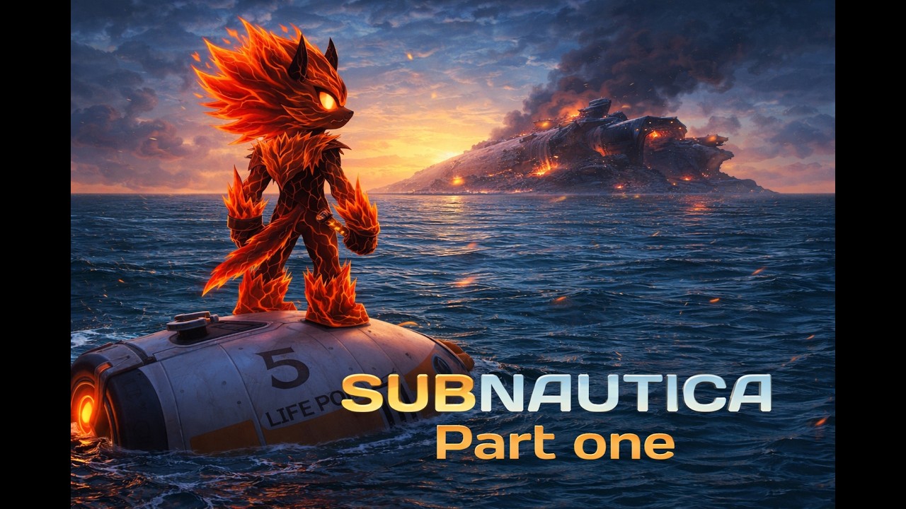 Crash Landed, now to survive... (SUBNAUTICA Playthrough Episode 1)