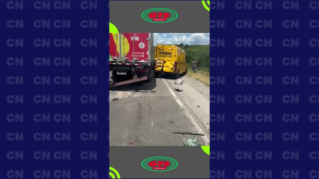 Trag&eacute;dia na BR-324: Acidente com nove ve&iacute;culos deixa uma pessoa morta e seis feridos