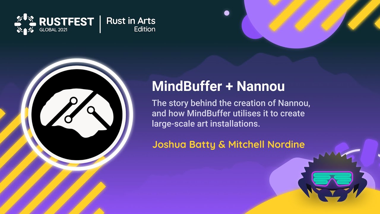 MindBuffer + Nannou  — Rust in Arts 2021