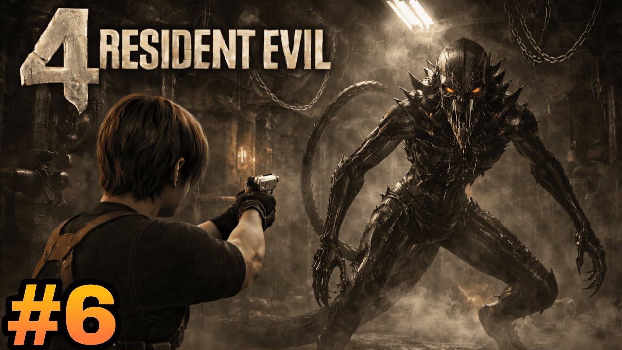 LAWAN TANGAN KANAN SALAZAR! (PERTANYAANNYA TANGAN KIRINYA KEMANA?!) Resident Evil 4 GAMEPLAY #6